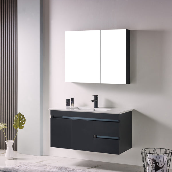 Bathroom Vanity Cabinet Set BC10046BK