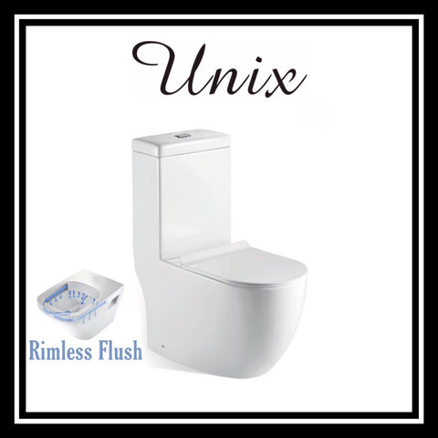 Unix One-piece Toilet Bowl 009