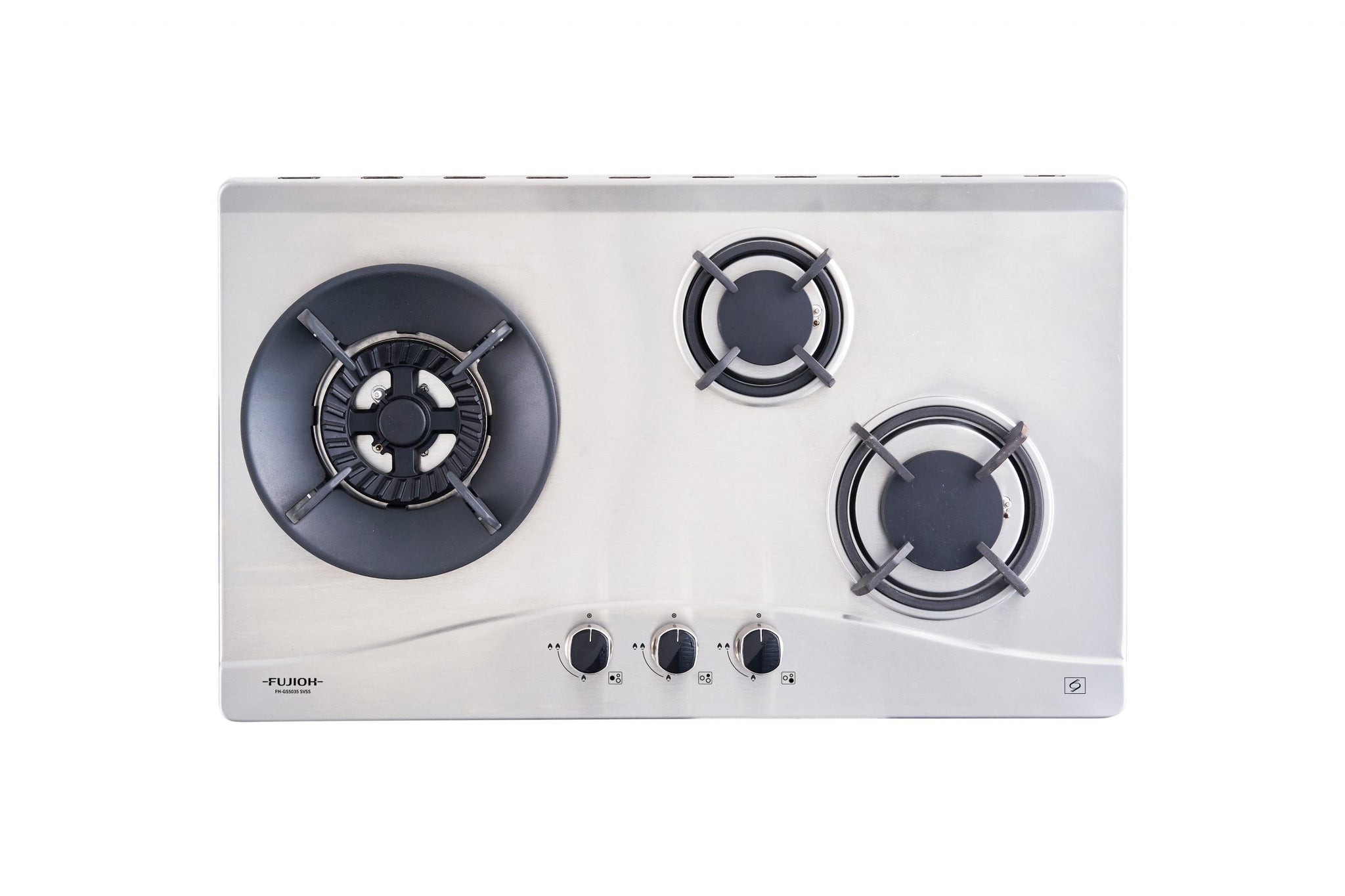 GAS HOB WITH 3 DIFFERENT BURNER SIZE FH-GS5035 SVSS/GL