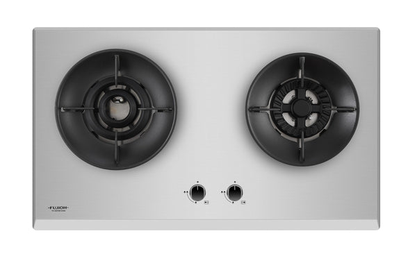 2 BURNERS GAS HOB WITH 1 DOUBLE INNER FLAME BURNER FH-GS7020 SVSS/GL