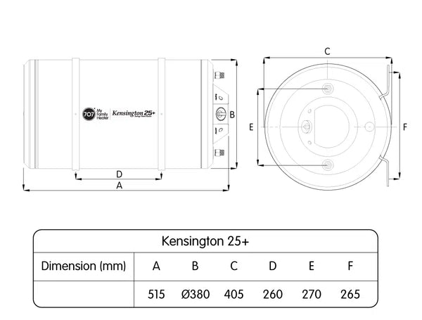 Kensington Storage Water Heater