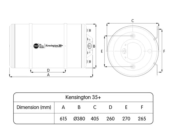 Kensington Storage Water Heater