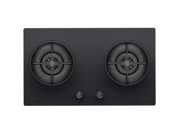 GAS HOB WITH 2 BURNERS FH-GS6820 GLBK/FGBK/SS