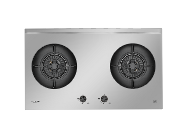 GAS HOB WITH 2 BURNERS FH-GS6820 GLBK/FGBK/SS