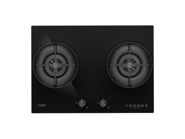 2 BURNERS GAS HOB FH-GS6827 GLBK