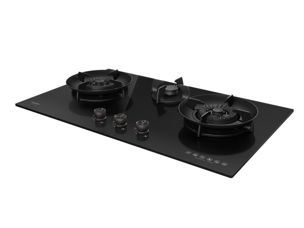 3 BURNERS GAS HOB FH-GS6830 GLBK/FGBK/SS