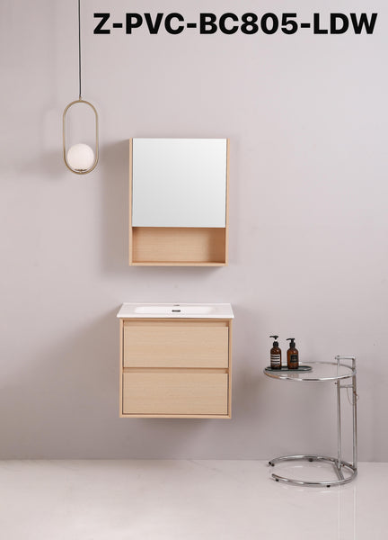 Bathroom PVC Cabinet Set Z-PVC-BC805-LDW