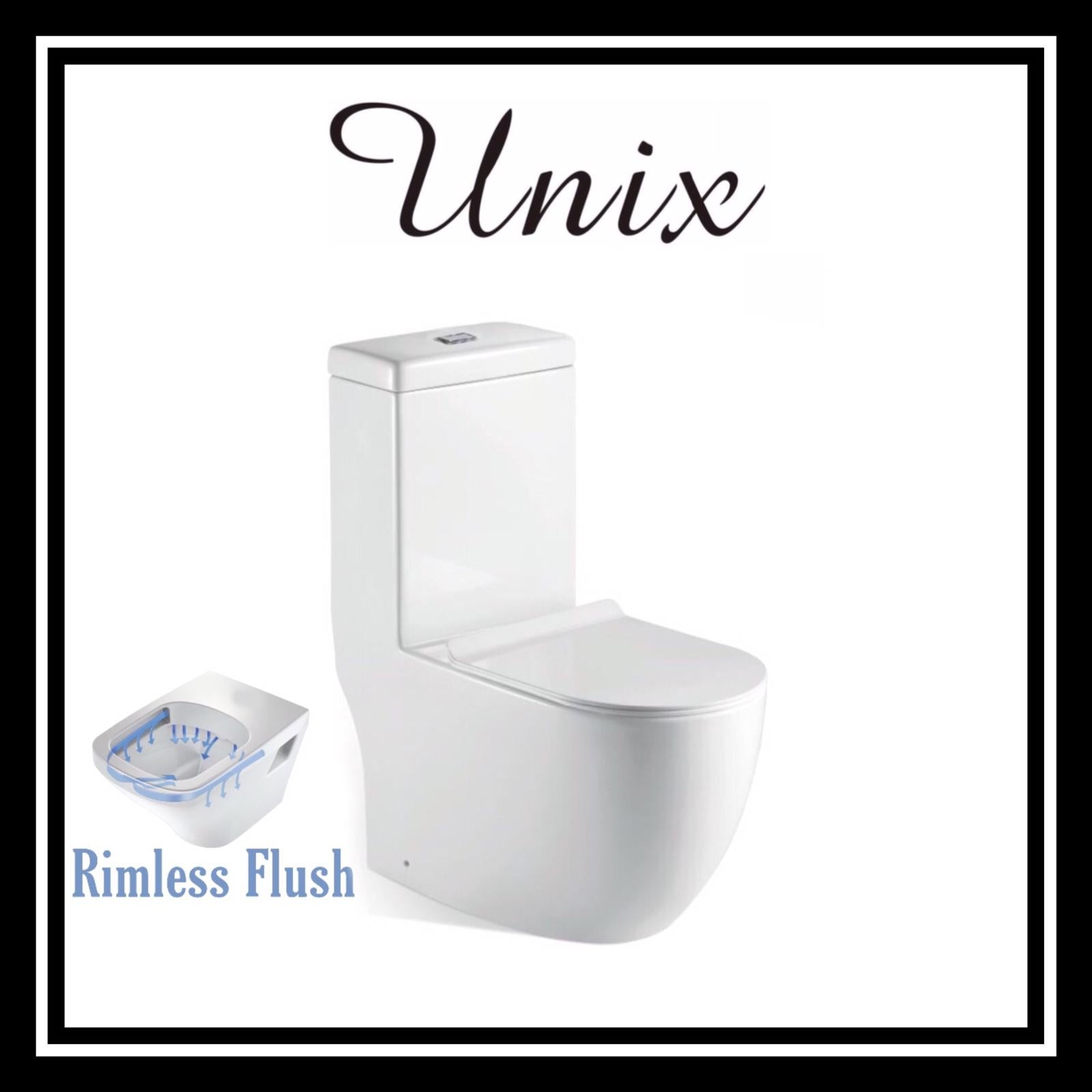 Unix One-piece Toilet Bowl 009